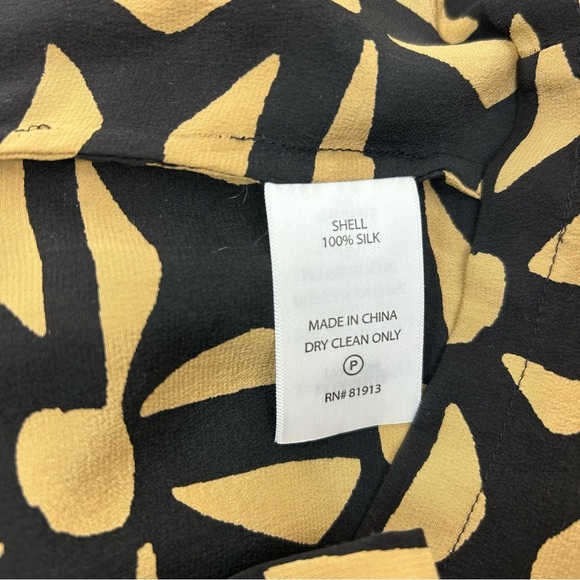 Plenty by Tracy Reese Silk Beaded Geometric Print dress - Picture 9 of 10